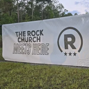 8oz Mesh Banners