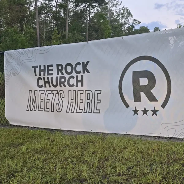 8oz Mesh Banners