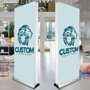 Double Sided Retractable Banner Stand
